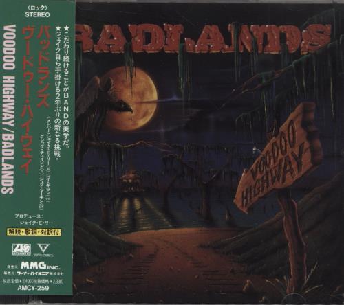 Badlands Voodoo Highway Japanese Promo CD album (CDLP) (785652)